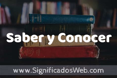 conocer definicion|conocer, conocerse 